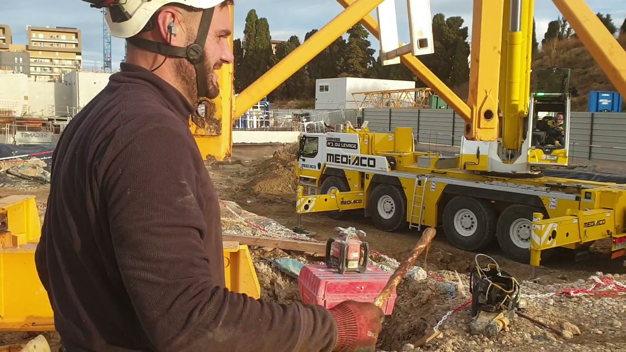 Montage grue MDT 219 Montpellier