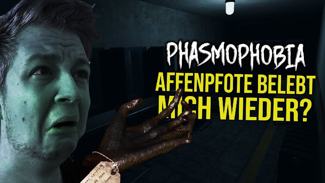 AFFENPFOTE rettet mich vor dem TOD? PHASMOPHOBIA VR