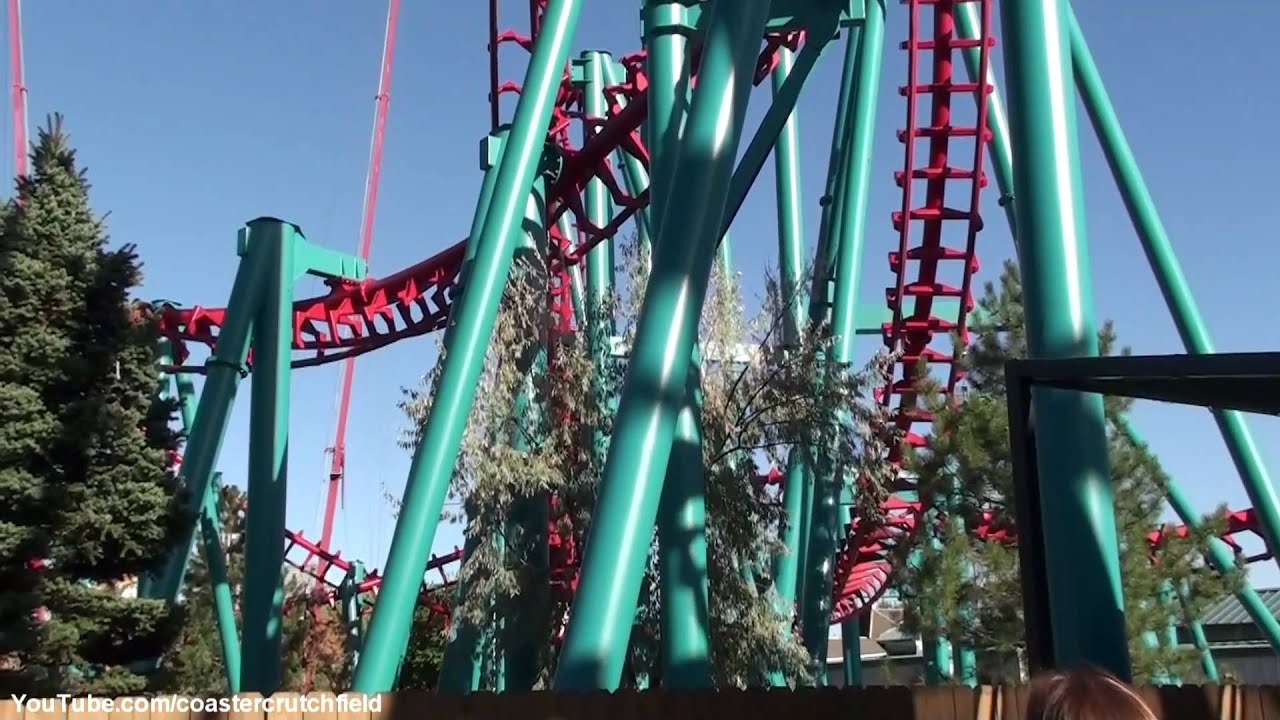 Mind Eraser (Off-ride HD) Elitch Gardens