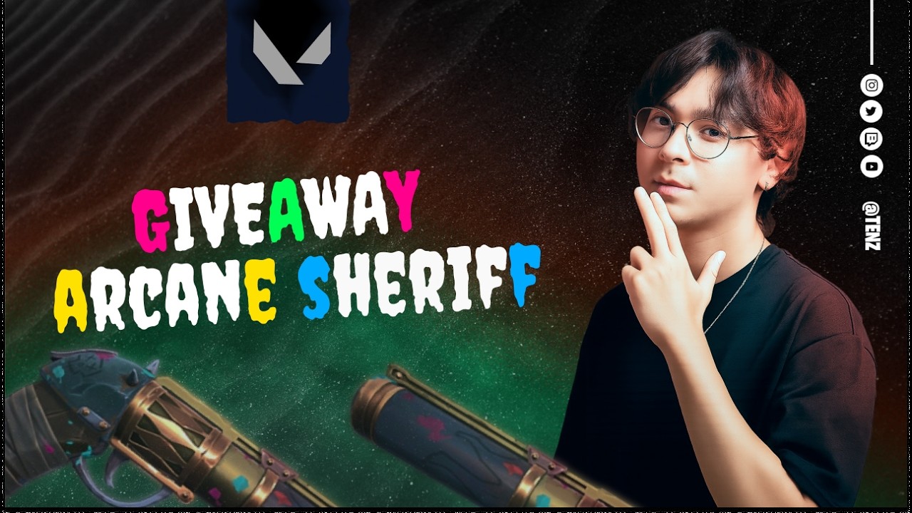 TenZ: Get your Arcane Sheriff right now! Streaming with subs in Valorant!