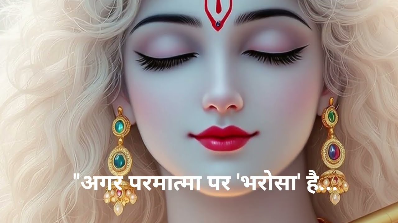 🌺✨ श्री कृष्ण कहते हैं, चिन्ता छोड़िए भरोसा रखिए🌿#motivation #krishna #youtubevideo #viral #trending