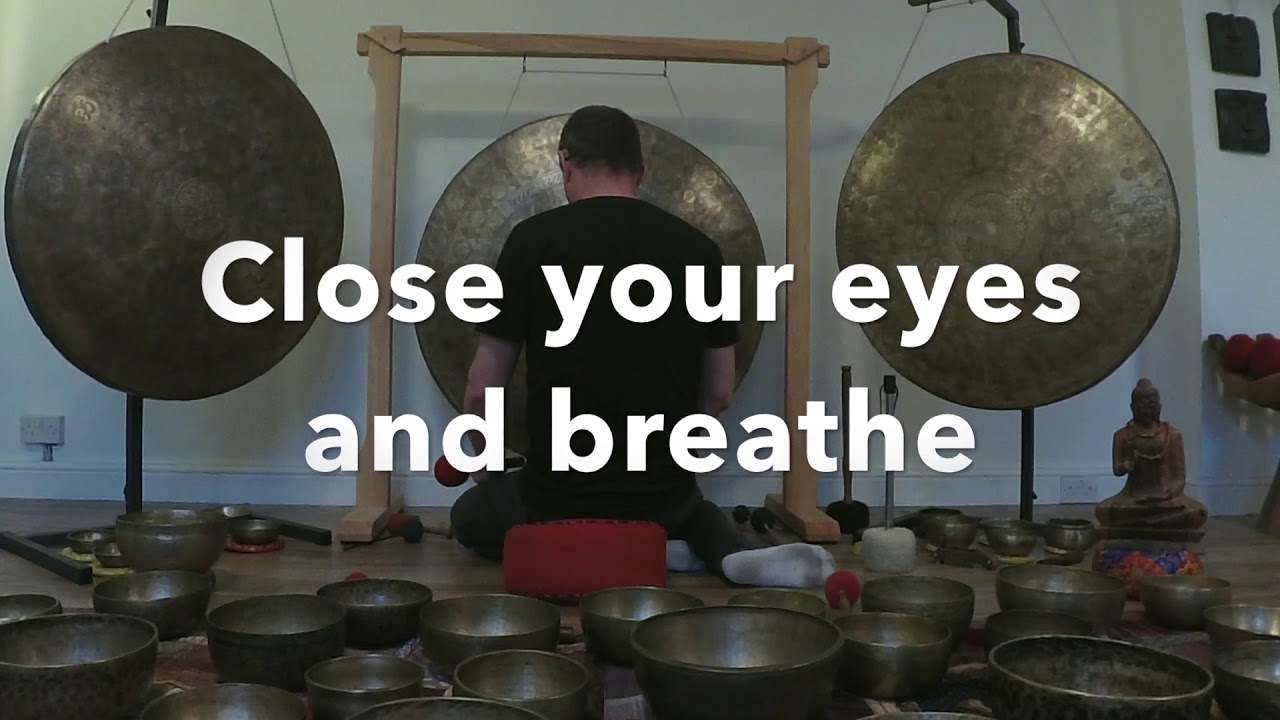 10 minute gong meditation