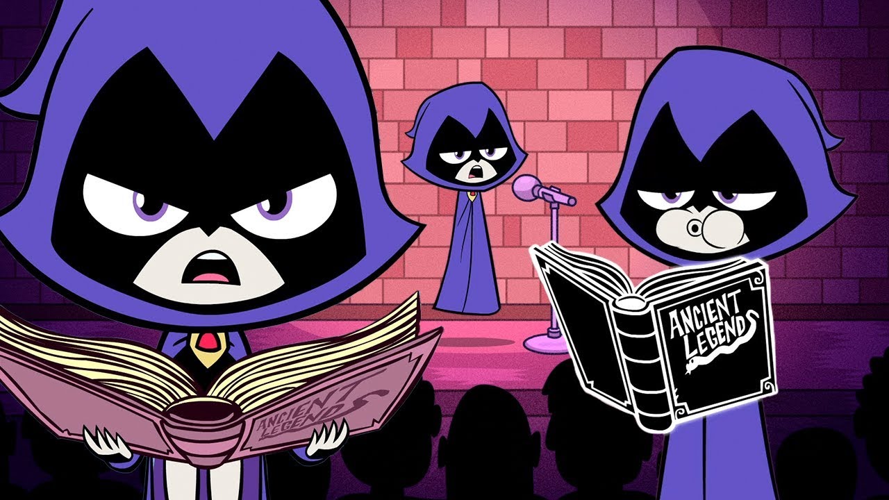 Teen Titans Go! em Português |  Ravena Sabe Tudo! | DC Kids