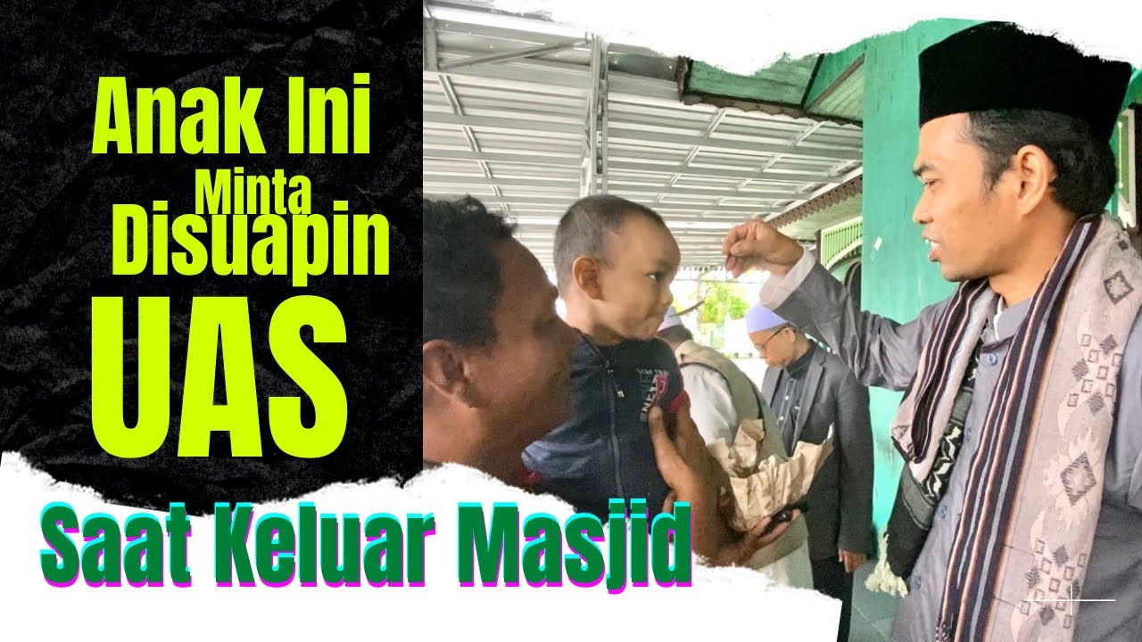 Keluar Masjid, Anak Ini Minta Disuapin UAS | Ziarah ke Makam Sultan Surianyah | Banjarmasin