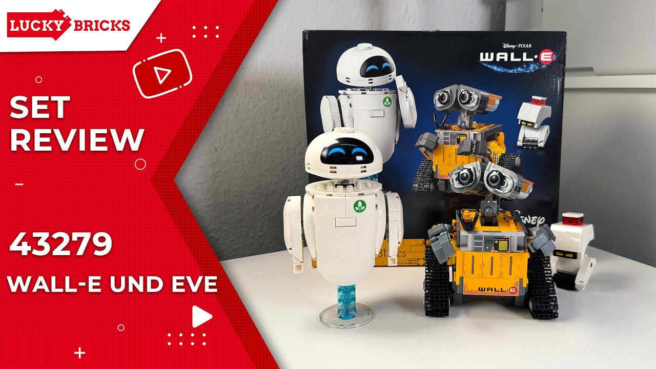 So muss es sein! | Review LEGO® Disney Pixar 43279 - WALL-E und EVE