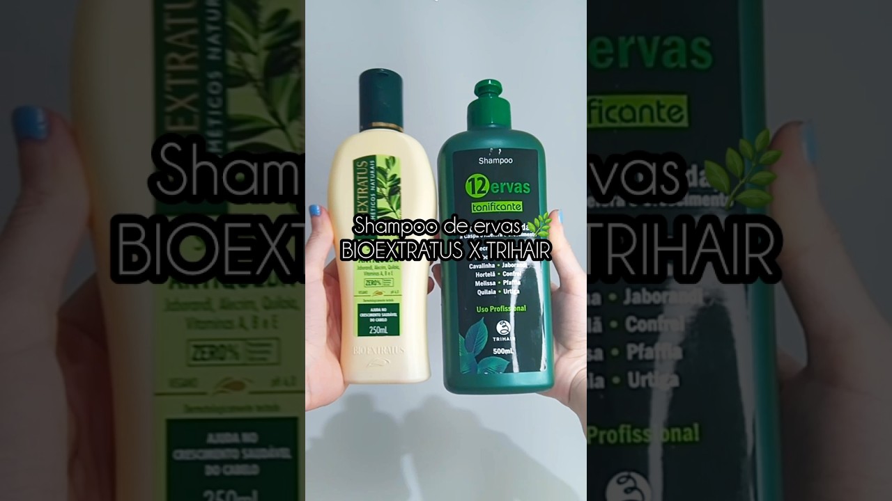 Shampoo de Ervas : BioExtratus Antiqueda X Trihair 12 Ervas 