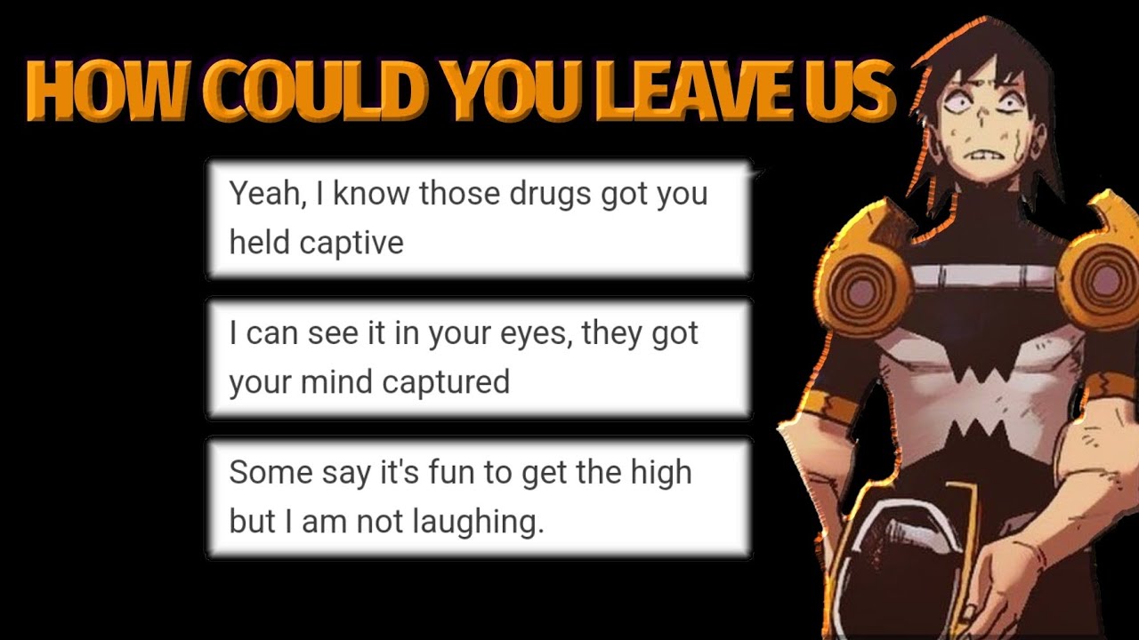 How Could You Leave Us - MHA texts Sero Angst