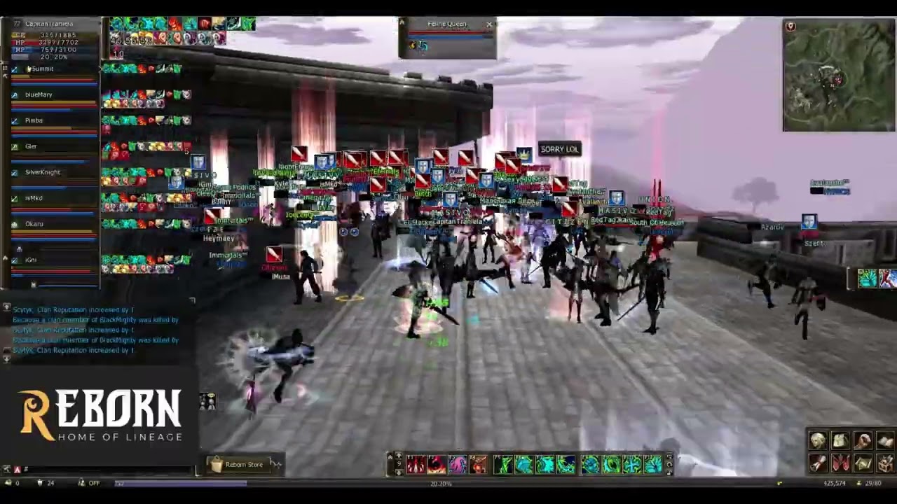 L2 Reborn Signature x1 - Siege Goddard  -  VS  muchos. xD