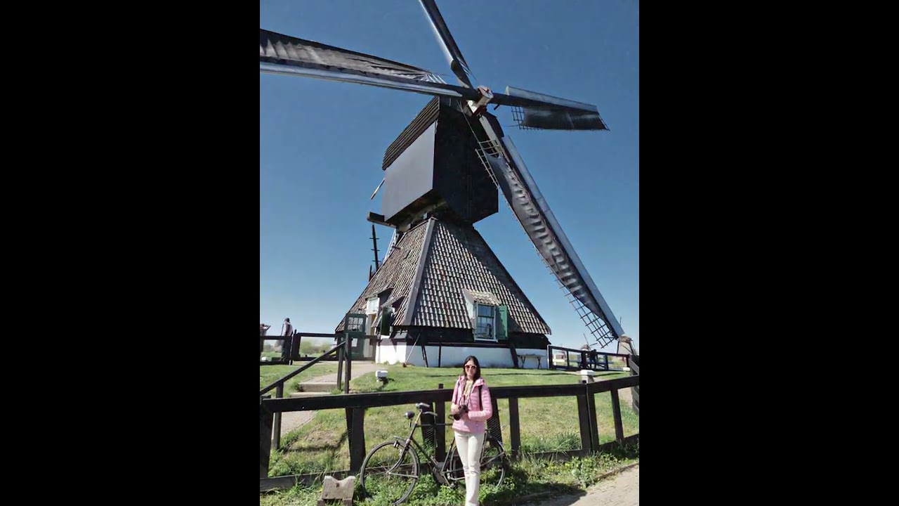 ชมพิพิธภัณฑ์กังหันที่เนเธอแลนด์ Blokweer Museum Mill at World Heritage Kinderdijk Netherlands