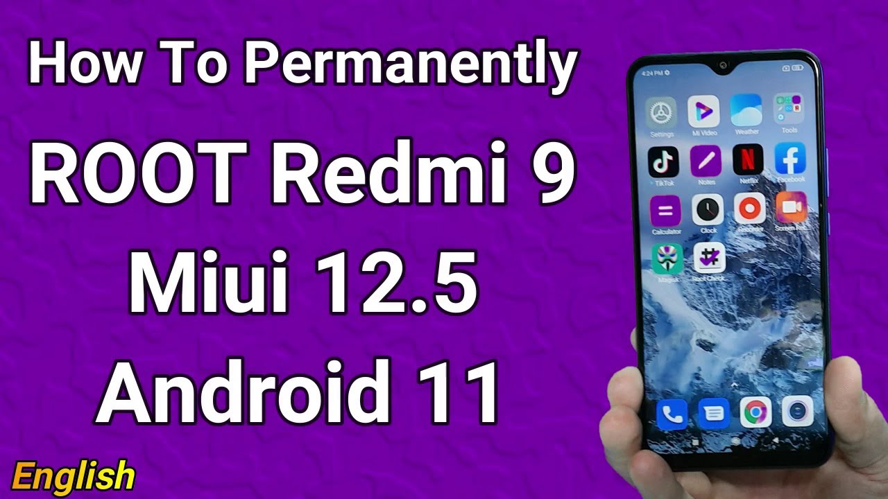 How To Root Redmi 9 Miui 12.5.1 English