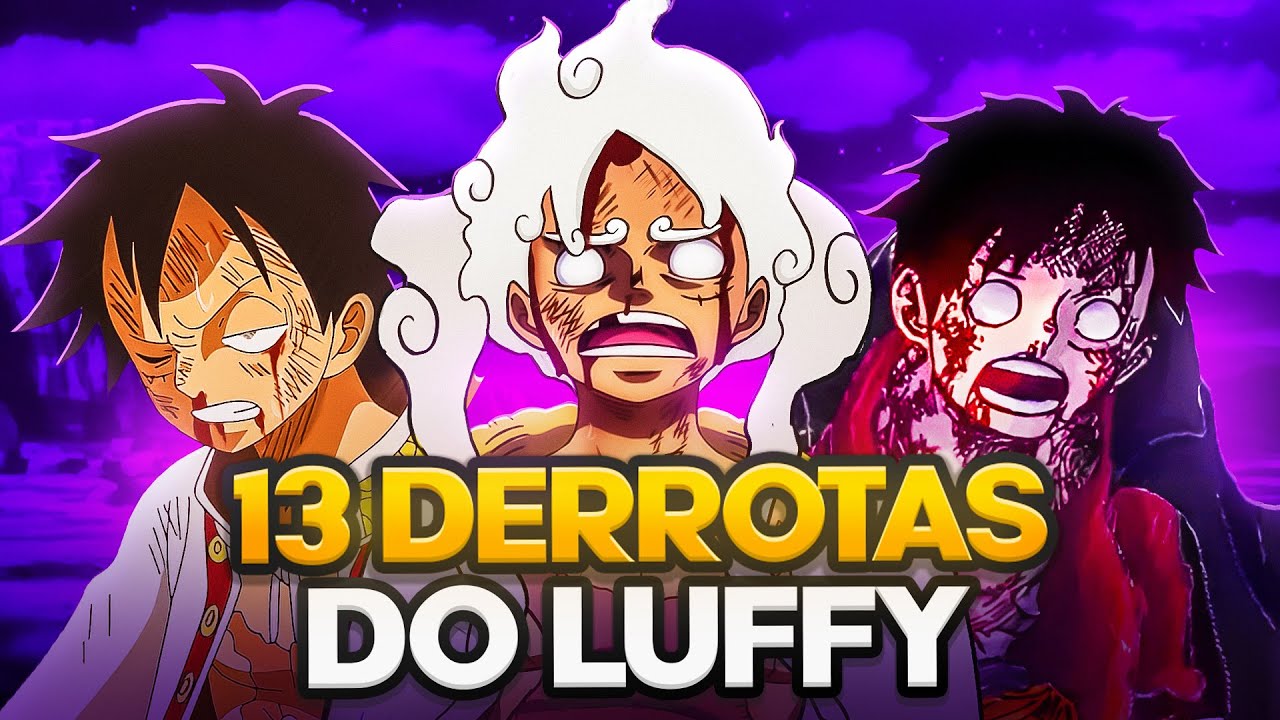 13 VEZES QUE VARRERAM A CARA DO LUFFY EM ONE PIECE!