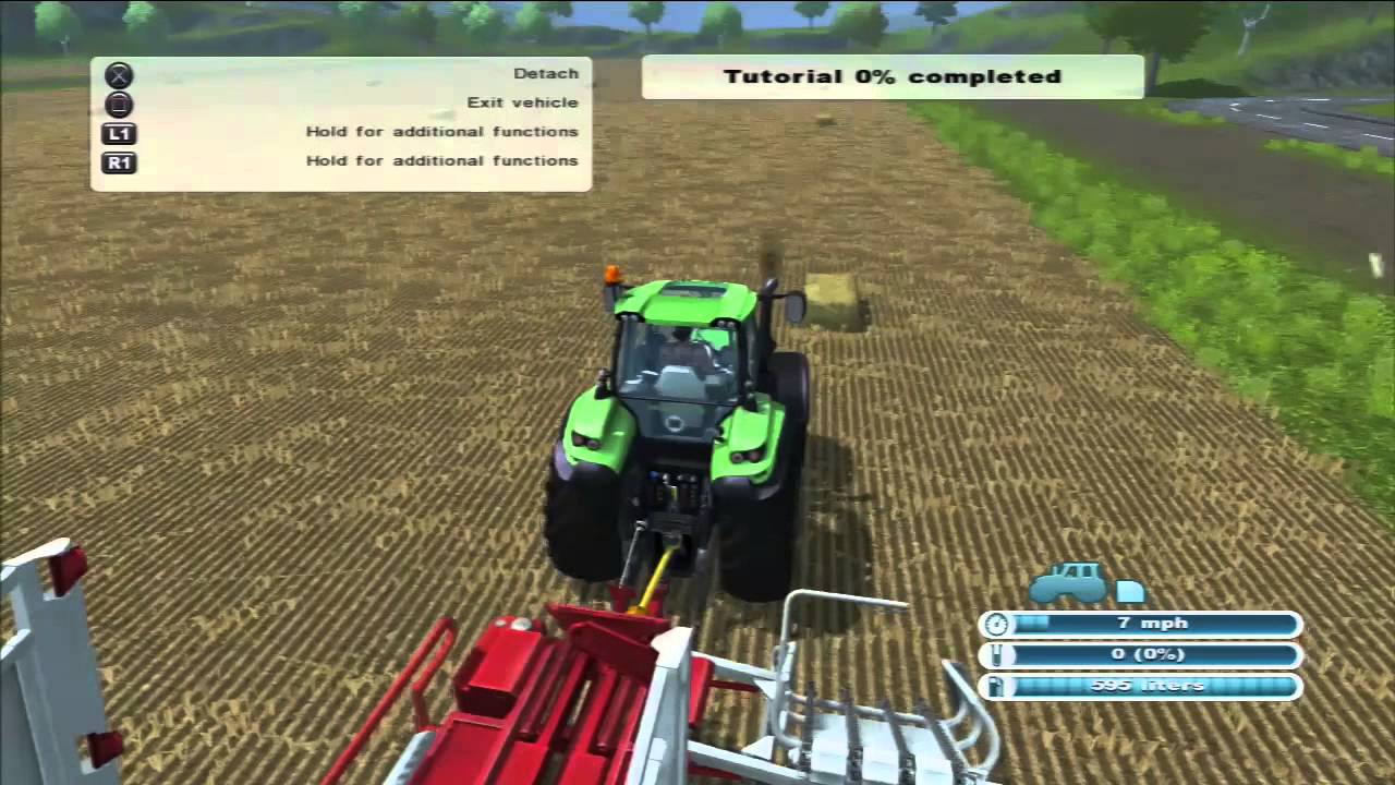 Farming Simulator (PS3) - Tutorial Vehicles