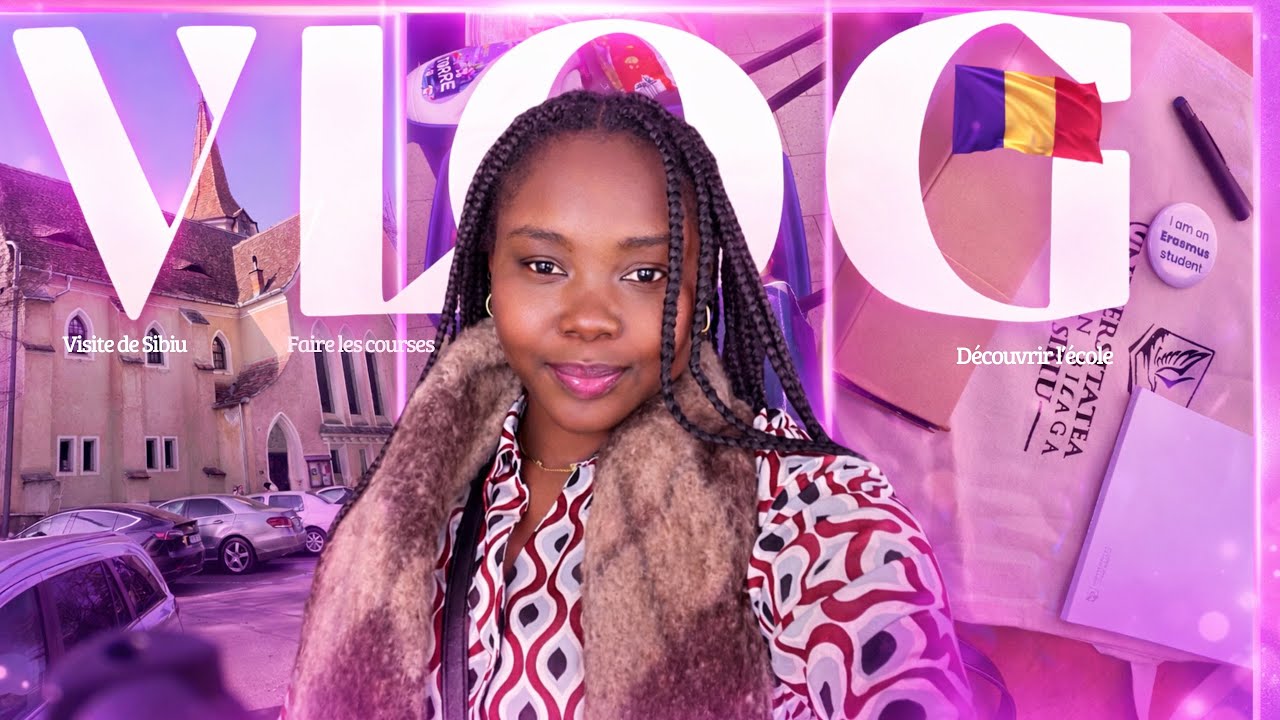 Erasmus Vlog 🇷🇴 : Visite de Sibiu, Courses et Découverte de mon École|Etudiante Data 
