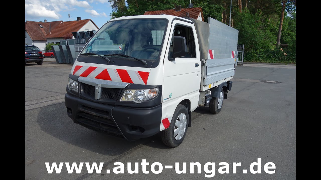 Piaggio - Porter Electric Power Tipper - Elektro Kipper Baujahr 2012 &deg;137 www.auto-ungar.de