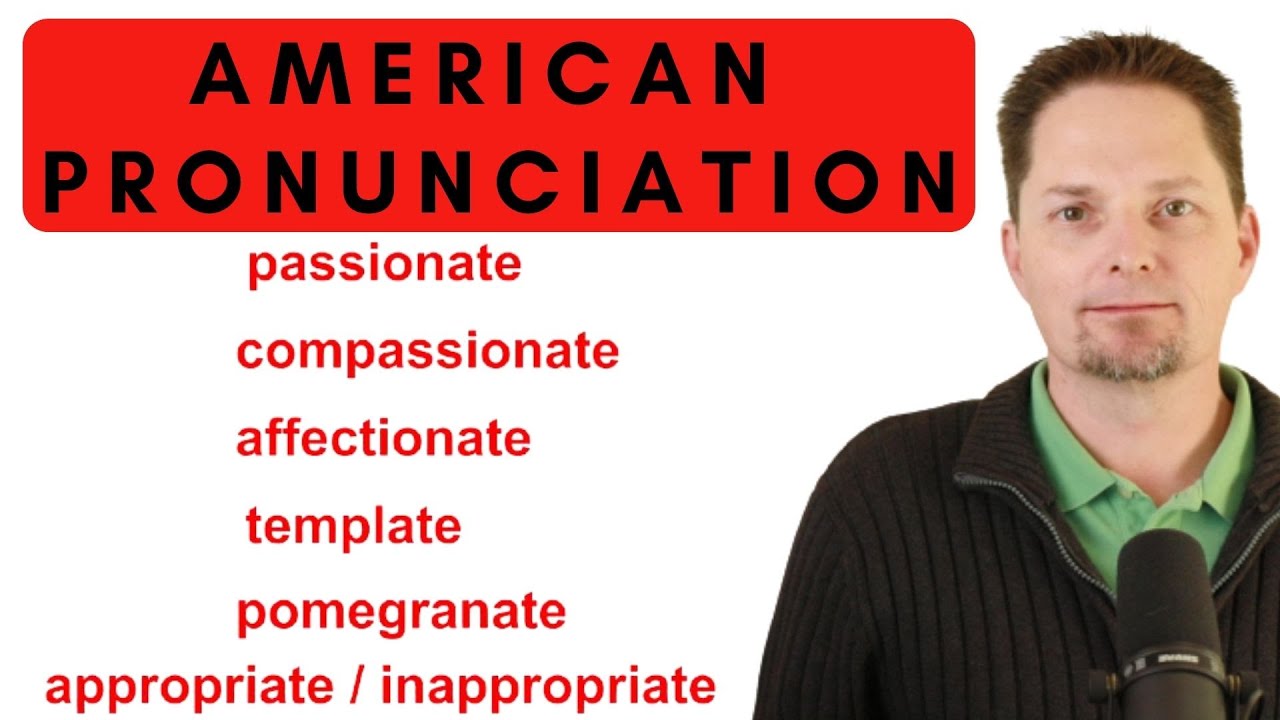 ADVANCED VOCABULARY / AMERICAN PRONUNCIATION /How to Pronounce -ATE in English, PART 5
