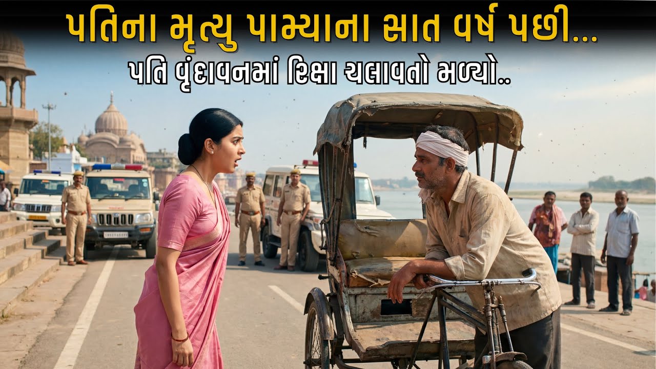 “IPS મેડમ રિક્ષામાં બેસી ને વૃંદાવનમાં ફરી રહી હતી…તે રિક્ષાવાળો જ નીકળ્યો તેનો પોતાનો પતિ!😱”