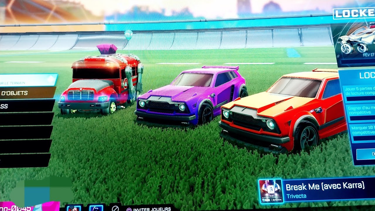 On essayé de gagner en competion avec mes pote sur rocket league