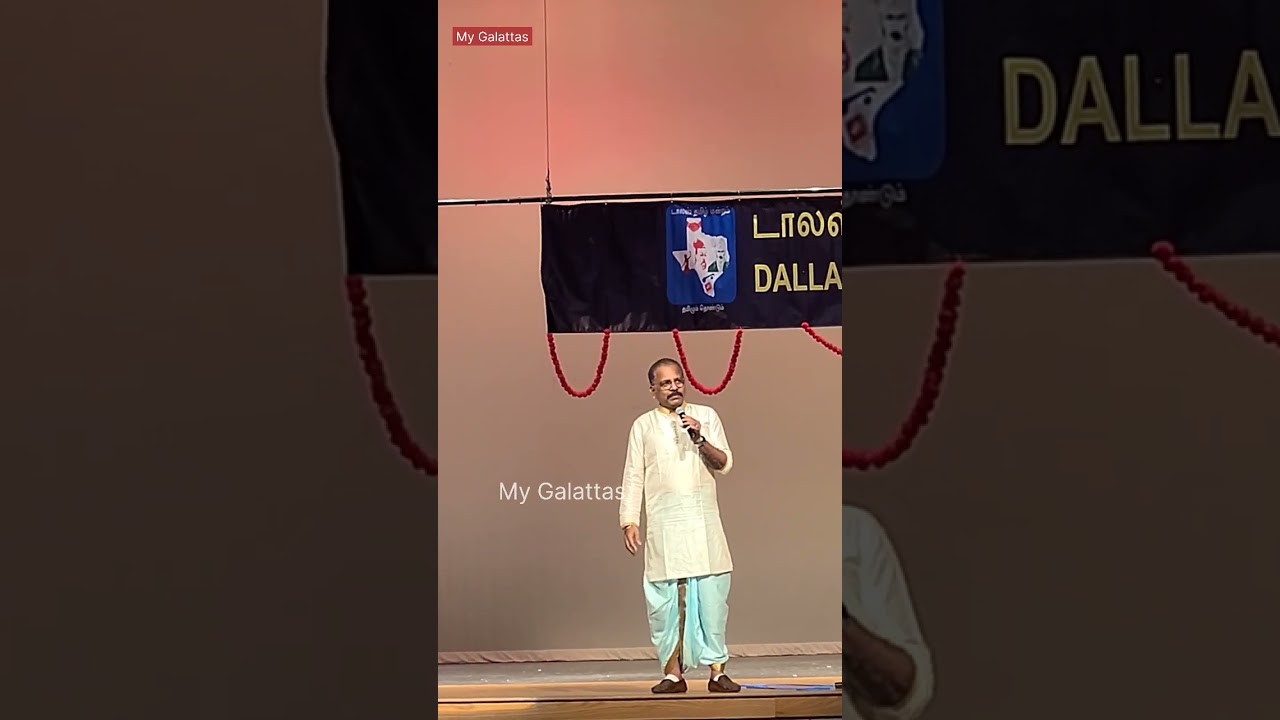 Badava Gopi Mimics PM Narendra Modi | Real Talent | #badavagopi in America | Dallas Tamil Sangam