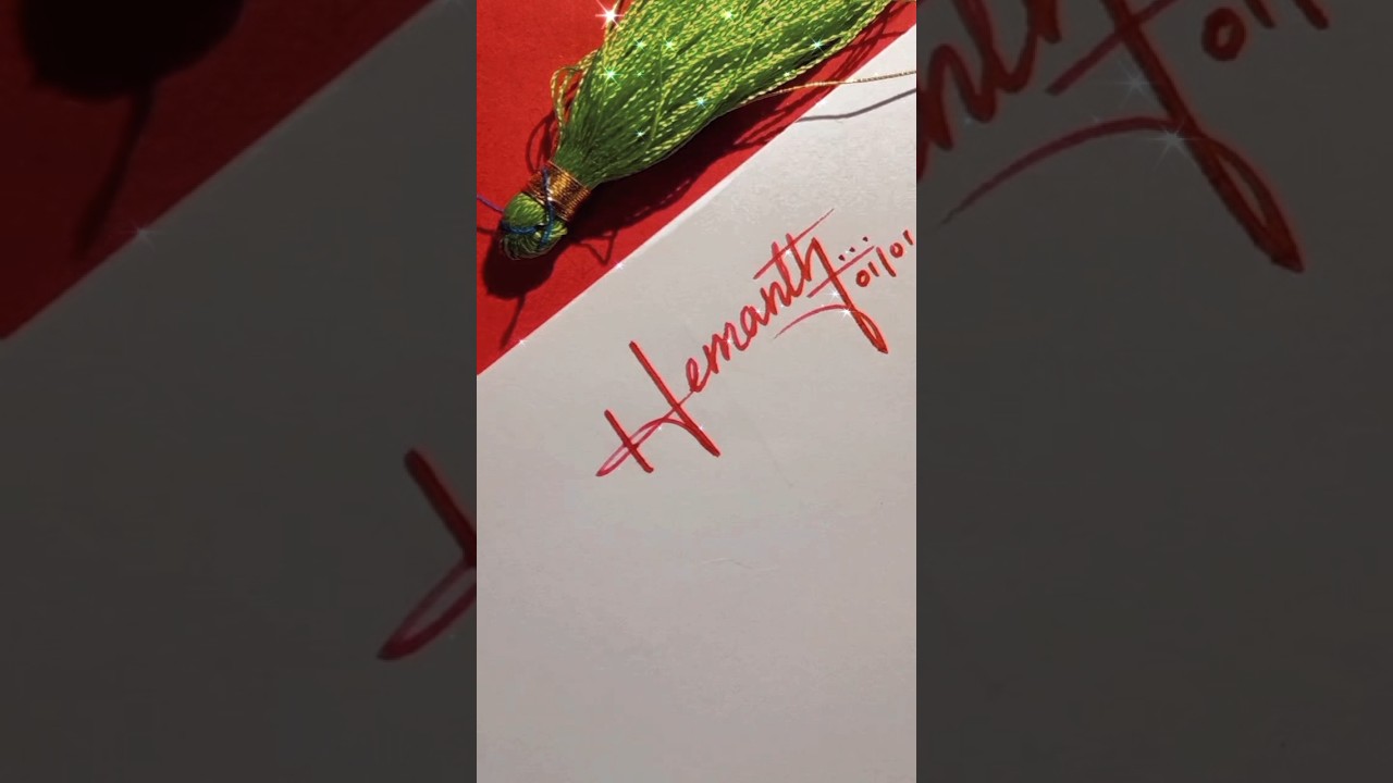 hemanth name #calligraphy #cursive #autograph #@Signaturestyle96 #like #subscribe #comment 🙏🏻