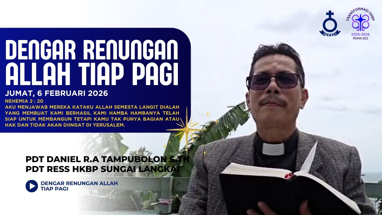 Dengar Renungan Allah Tiap Pagi | Jumat, 6 Februari 2026