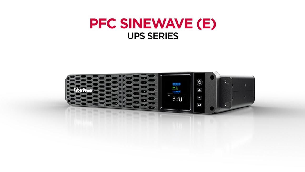 CyberPower PFC Sinewave (E) UPS Product Commercial Film - IEC
