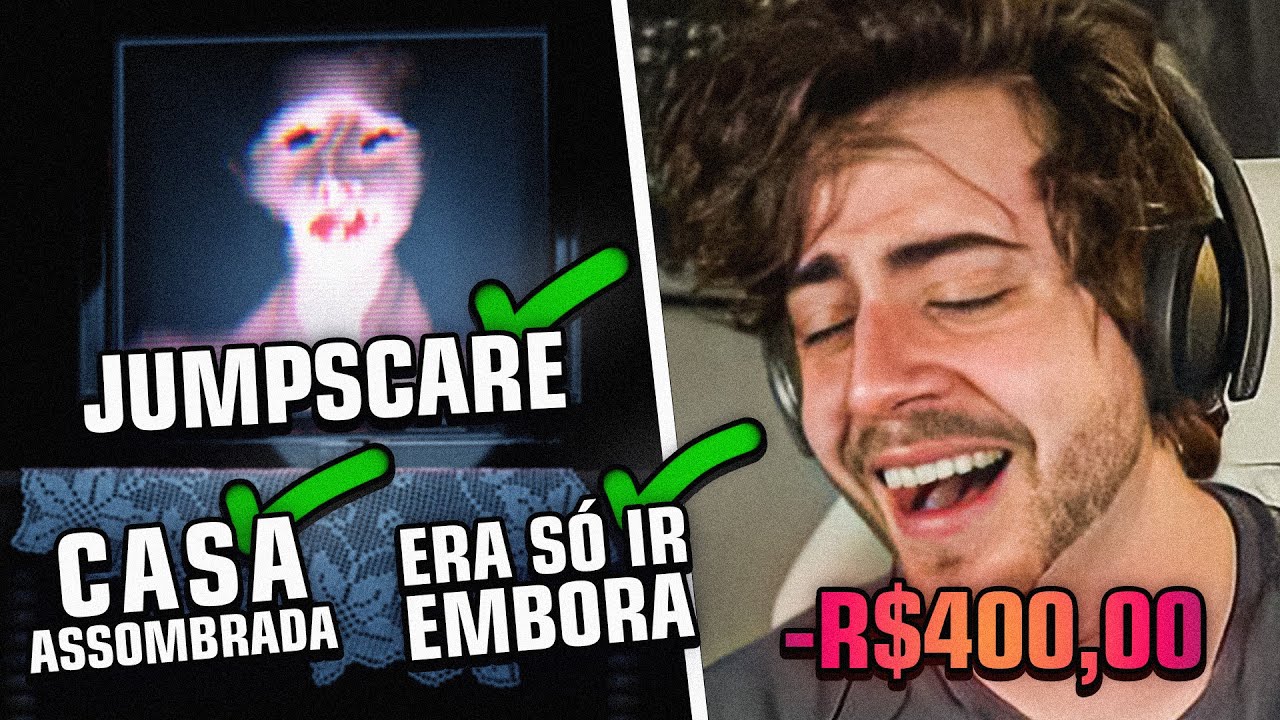 cellbit APOSTANDO no BINGO de clichês de JOGOS DE TERROR