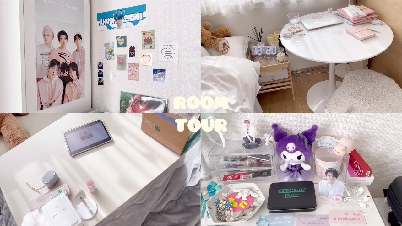 ｜ Room Tour . 방소개｜一人暮らし.大学生.韓国ヲタク.お部屋紹介🥕