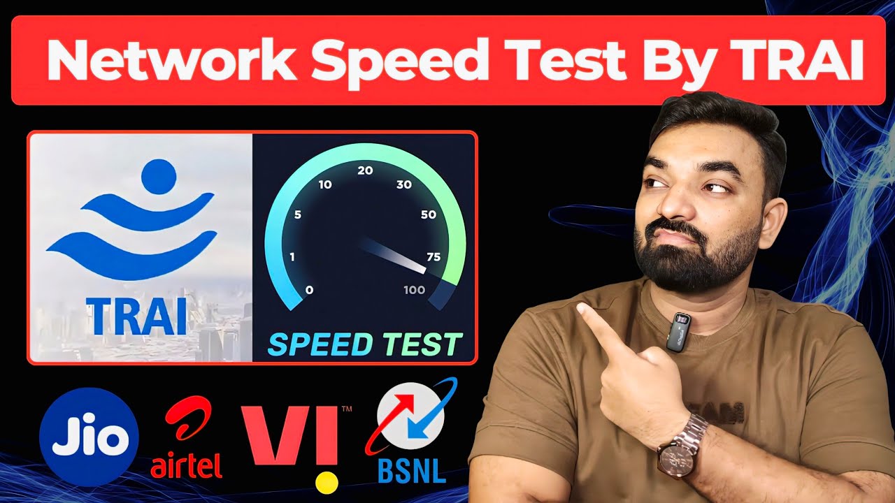 4G/5G Network Speed Test Report By TRAI | Jio Vs Airtel Vs Vi Vs Bsnl #bsnl #jio #vi #5gspeedtest 