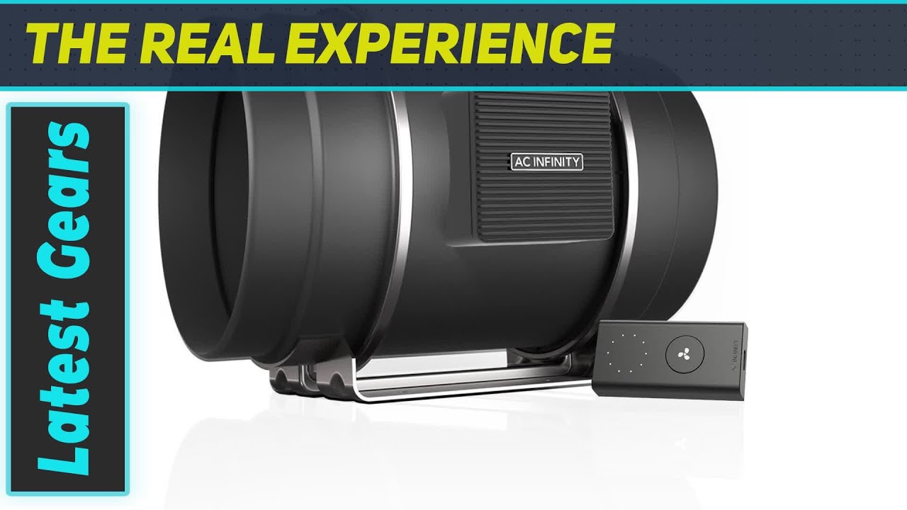 AC Infinity CLOUDLINE S8 PRO: The Best Inline Duct Fan for Hydroponics