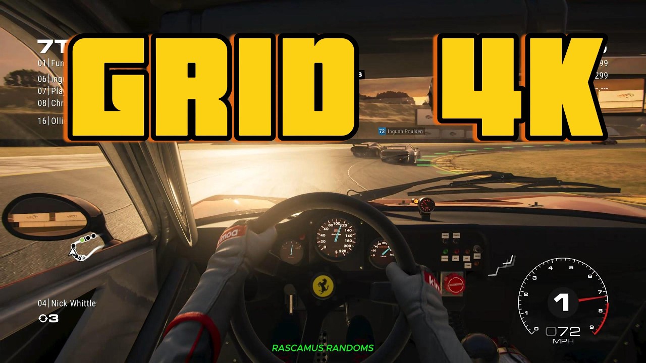 GRID GAMEPLAY WITH COMMENTARY REVIEW & SHOW ON PC/PS4/XBOX ONE RACING GAME