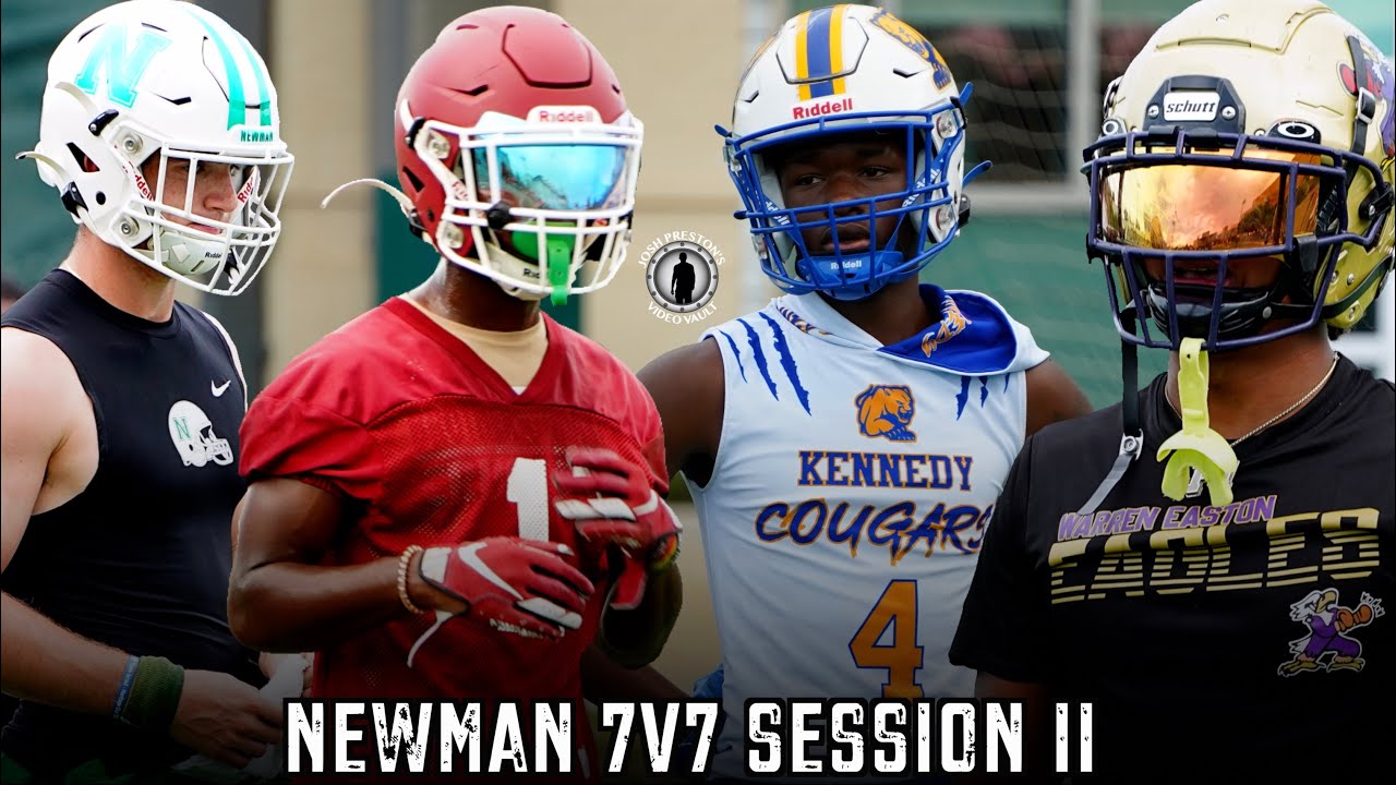 Newman vs. Warren Easton vs. Brother Martin vs. Kennedy || Newman 7v7 Session 2!
