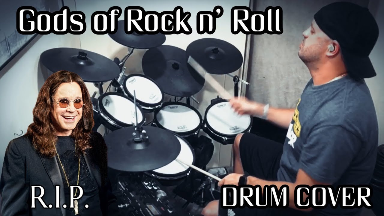 Gods of Rock N Roll by Billy Morrison and Ozzy Osbourne - Tribute to Ozzy - Drum Cover