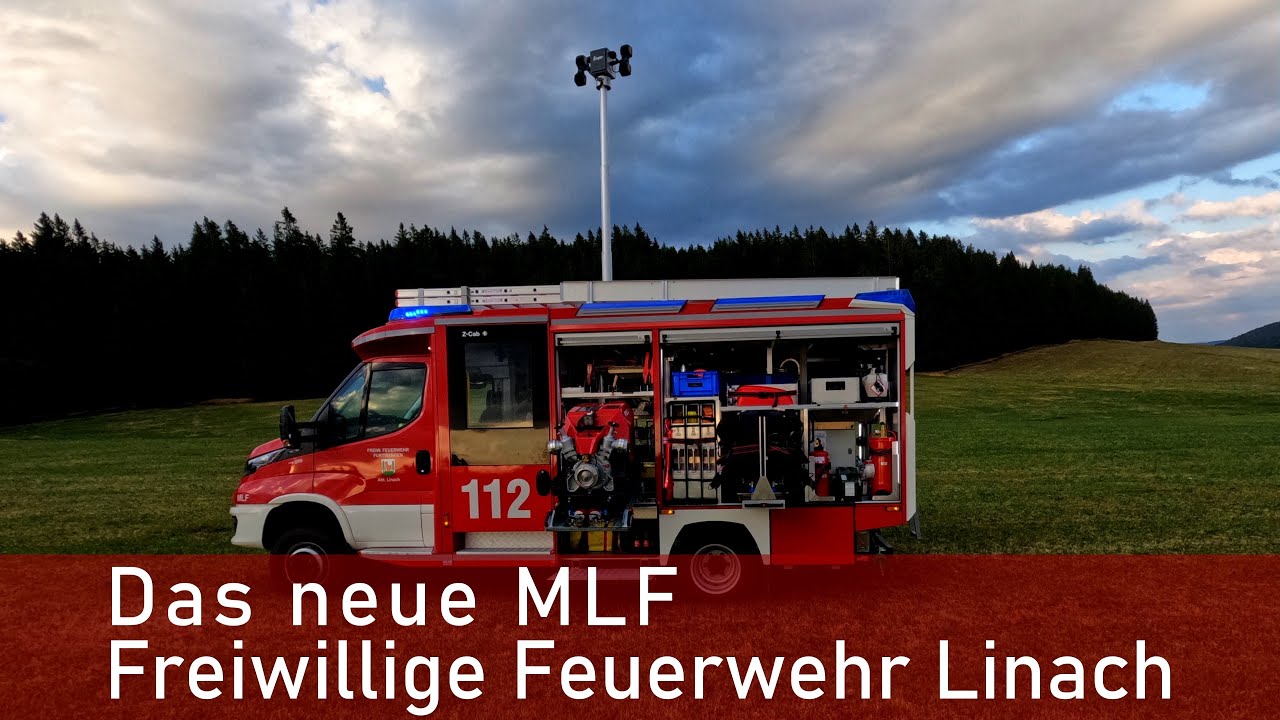 Das neue MLF der Freiwilligen Feuerwehr Linach | Ziegler Iveco Dayli | Mittleres Löschfahrzeug