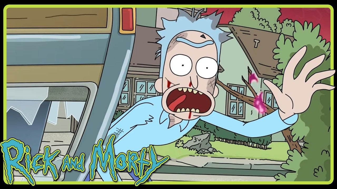 Rick  vs The Galactic Federation | Rick and Morty