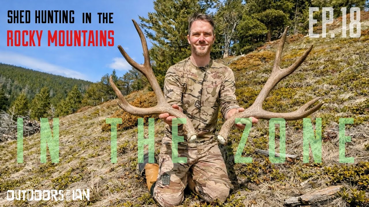 IN THE ZONE! - Shed Hunting in the Rocky Mountains EP:18 Hiking in the Outdoors