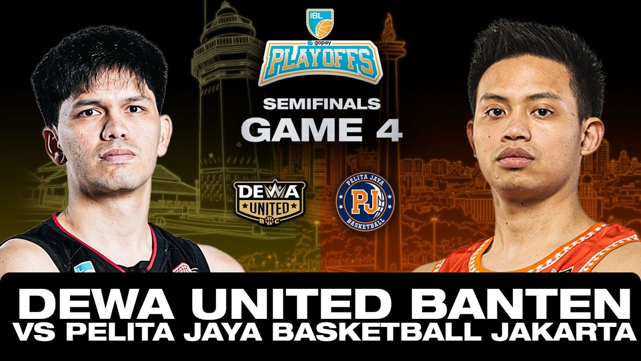 DEWA UNITED BANTEN VS PELITA JAYA BASKETBALL JAKARTA | IBL GOPAY 2026