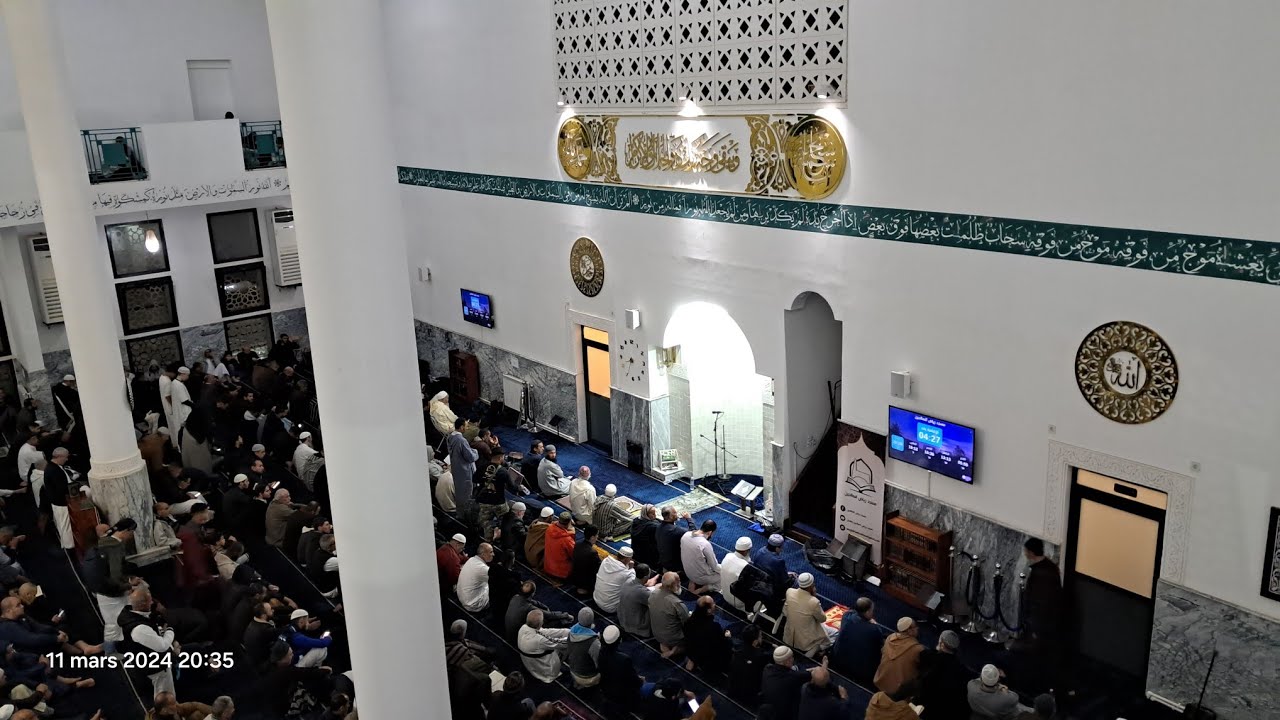 صلاة التراويح للشيخ سمير عومر من مسجد رياض الصالحين الياسمين وهران ليلة الثاني رمضان 1445