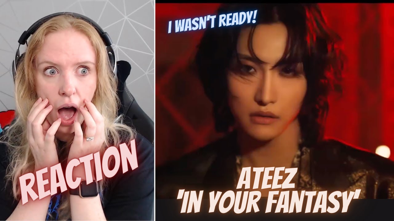 So I Crashed Out Watching This! - Reacting to ATEEZ 'In Your Fantasy' M/V