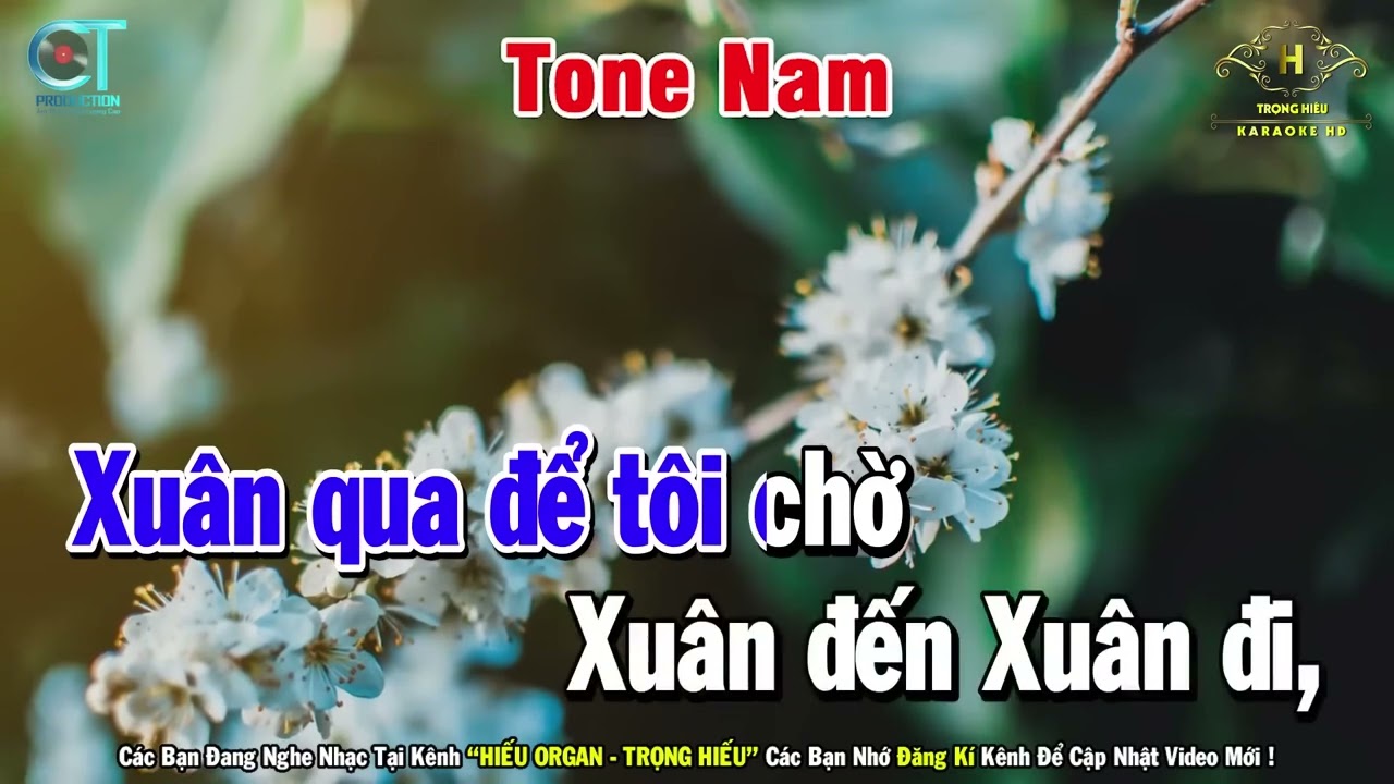 KARAOKE ĐÓN XUÂN NÀY NhƠ XUÂN XƯA