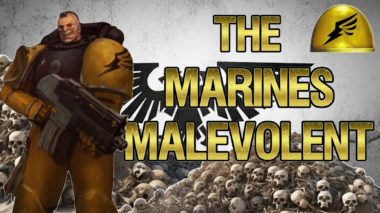 MARINES MALEVOLENT | Planet? Liberated. People? Exterminated. Hotel? Trivago | Warhammer 40K Lore