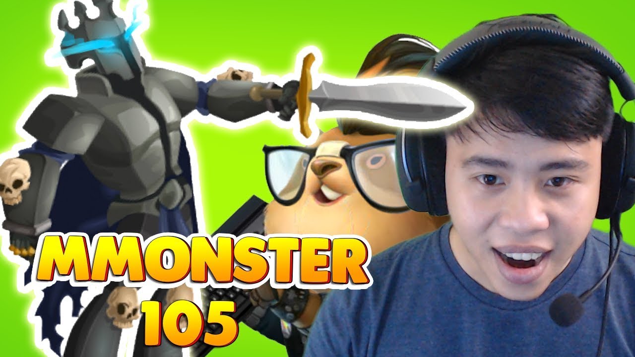 Monster Legends: MMonster rank up level 105 vs Hackster boss