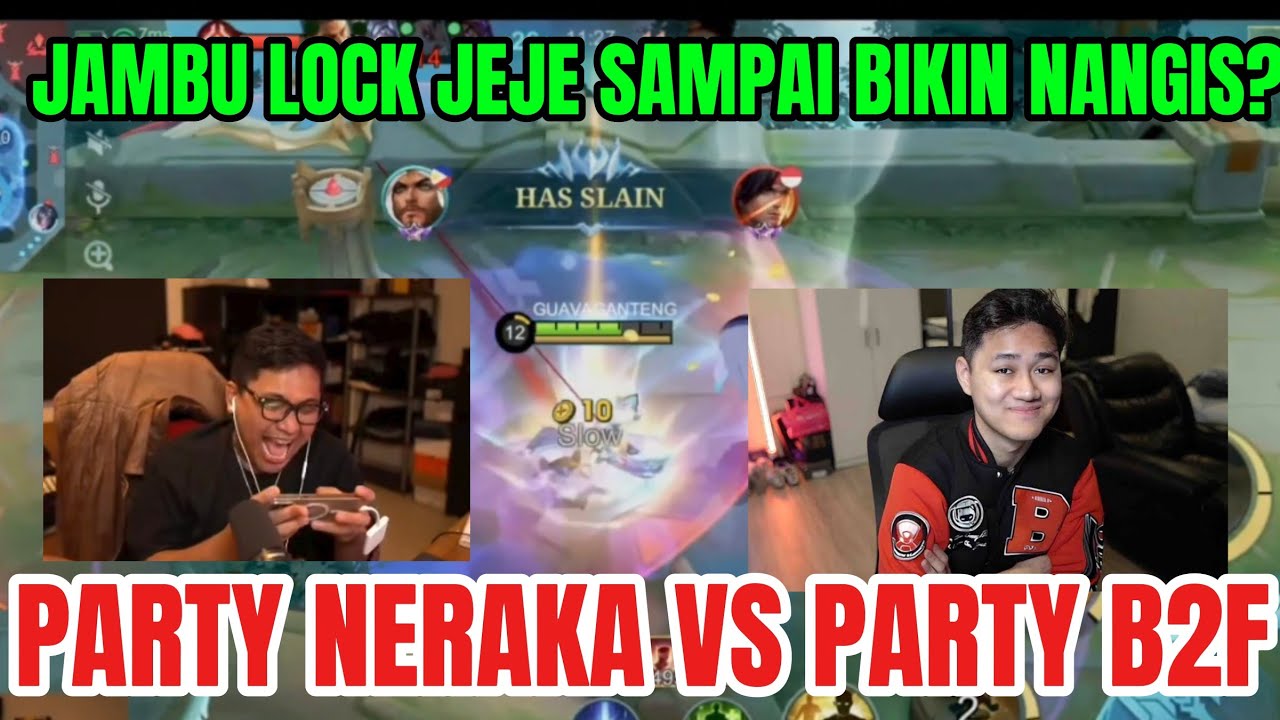 JAMBU LOCK JEJE SAMPAI JEJE NANGIS ? #livestream 
