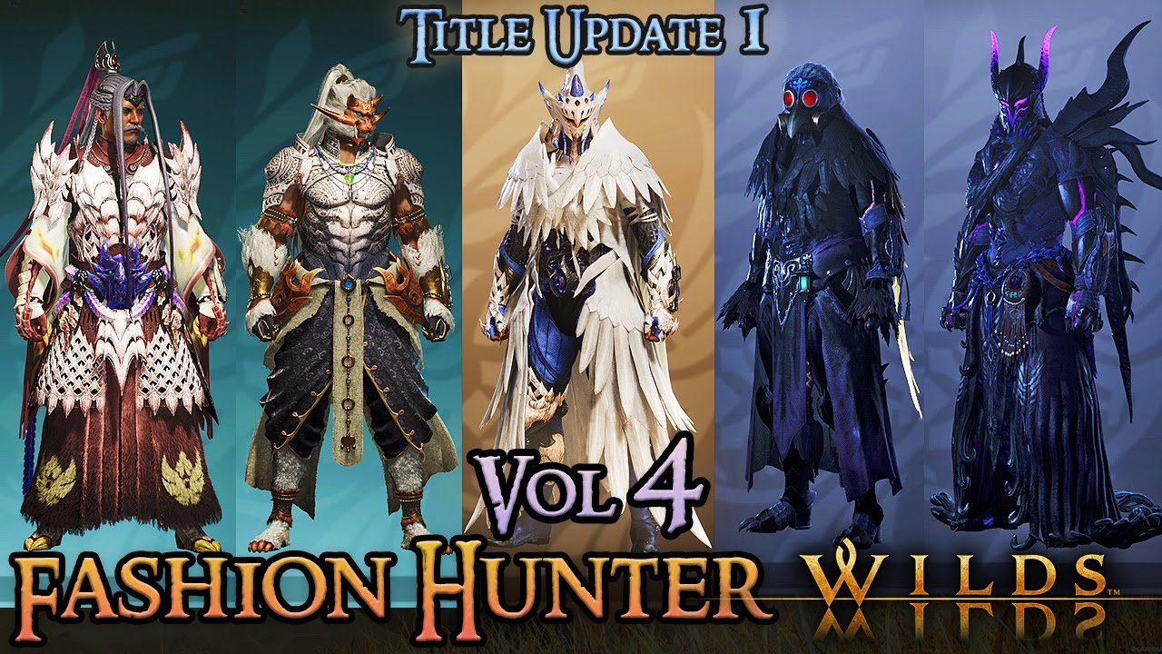 FASHION HUNTER WILDS | Том 4 (Обновление 1) — Комплекты многослойной брони для Monster Hunter Wilds