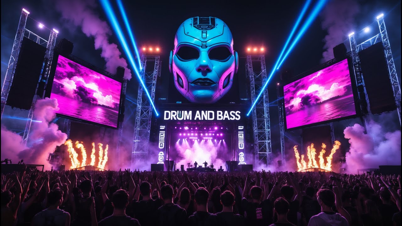 🌃 2 Hours Deep Liquid DnB | Late Night Neon Control & Chill Vibes 🎧✨