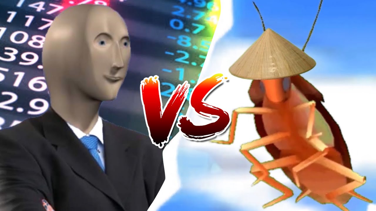 Stonks VS Dancing Cockroach
