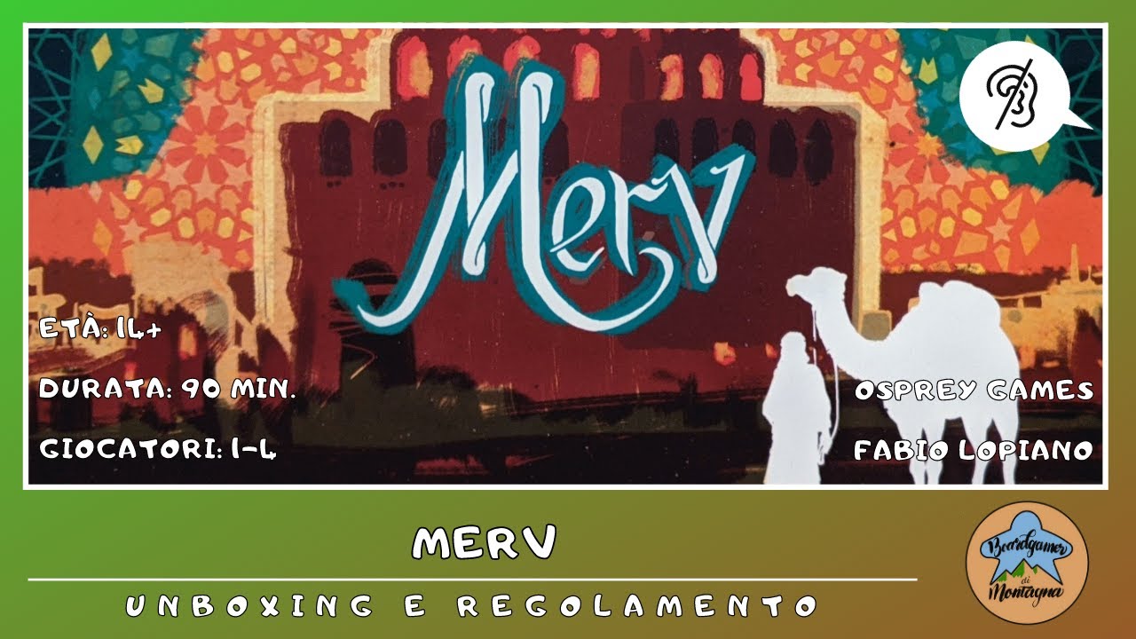 Merv - unboxing e regolamento in italiano (tutorial) [SUB ITA]