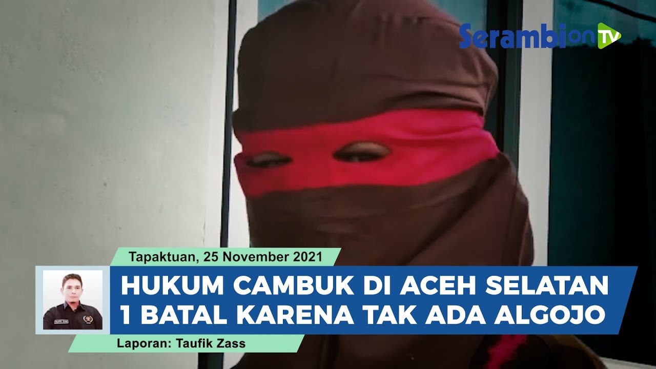 Lima Warga Aceh Selatan Dicambuk, Satu Wanita Batal Dihukum karena tak Ada Algojo Perempuan