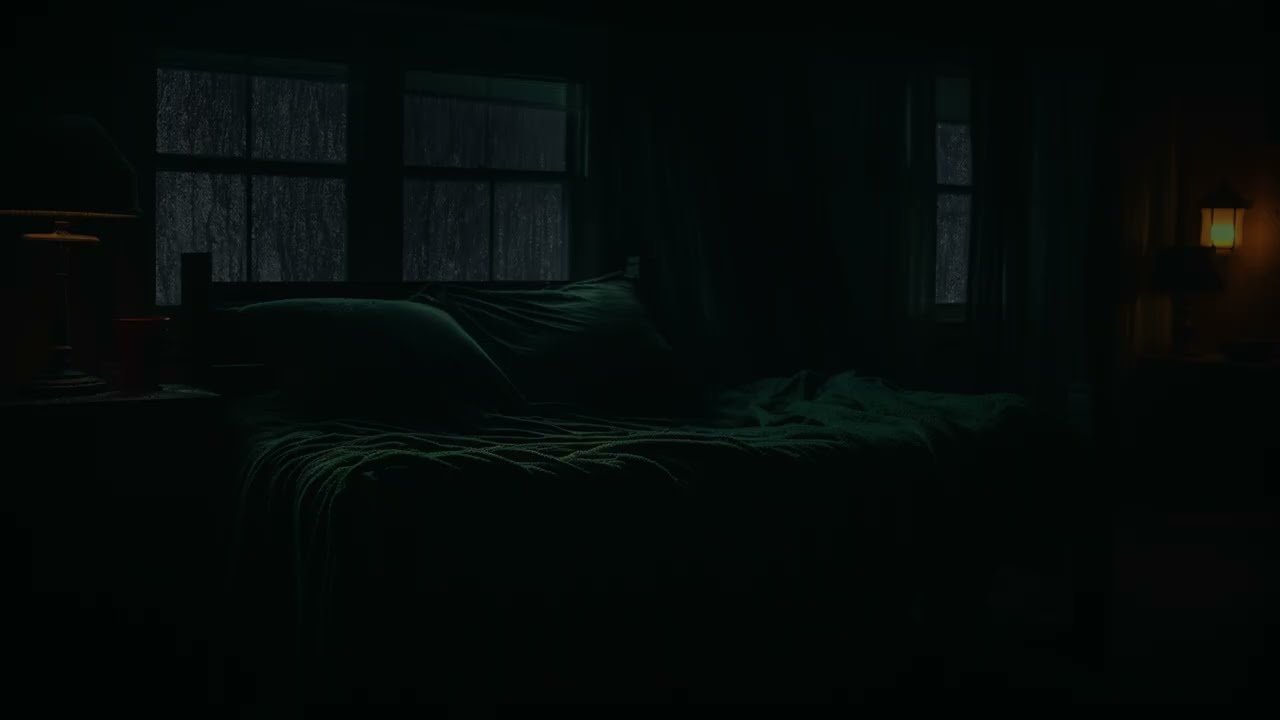 Deep Sleep with Night Rain Sounds – Overcome Insomnia, Melt Away Fatigue and Feel Rested Again