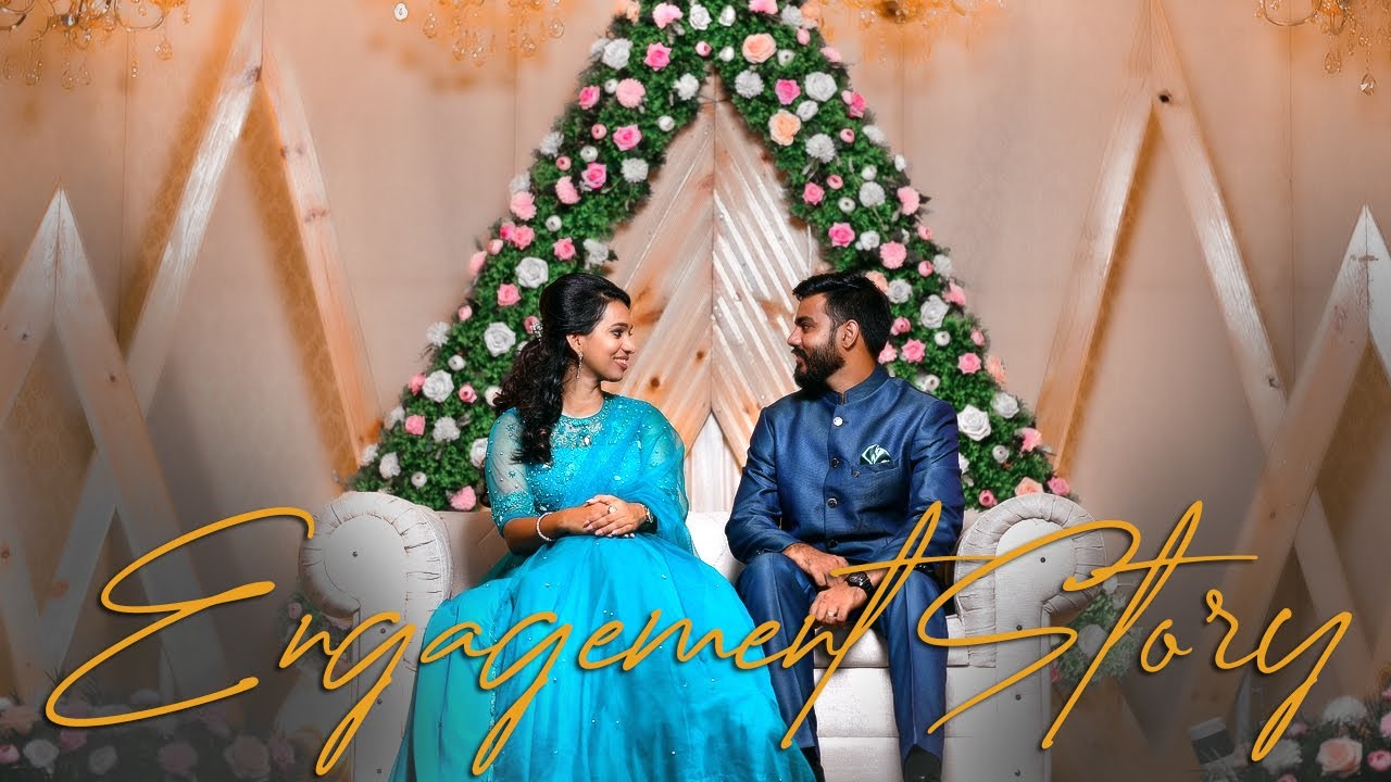 Kerala Christian Engagement Highlight |Vinto-Ancy| Crystalline Wedding