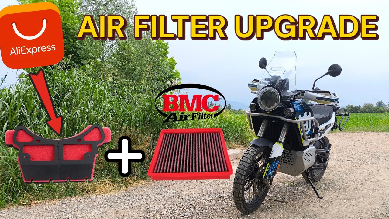 Installazione Filtro BMC + Filtro in Spugna Aliexpress (Simil Rottweiler) Norden 901 Expedition